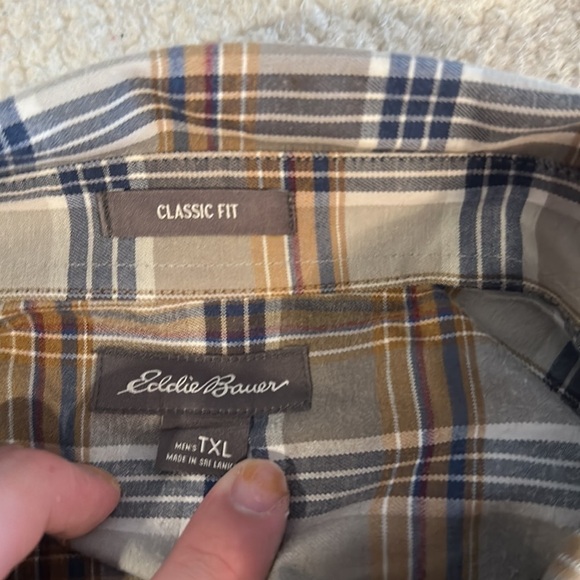 Eddie Bauer button down size TXL men’s - Picture 9 of 9